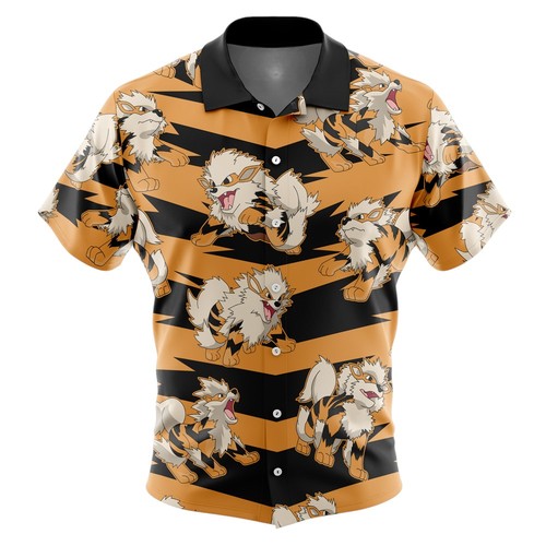 Arcanine pokemon button - arcanine,