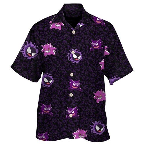 Men gengar pokemon pattern - men,